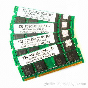 DDR2, 2GB 667MHz, OEM logo, lifetime warranty with original ETT chipset, Professional manufacturer